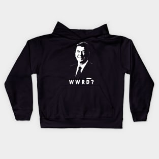 What Would Reagan Do Conservative Republican WWRD Kids Hoodie